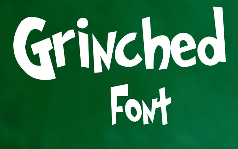 Grinched Font Family Free Download