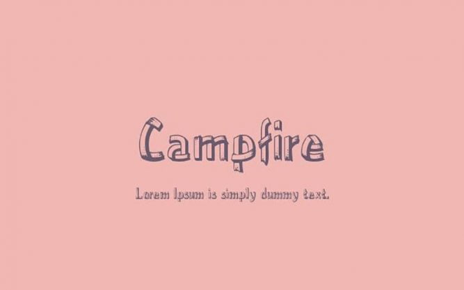 Campfire Font Family Free Download