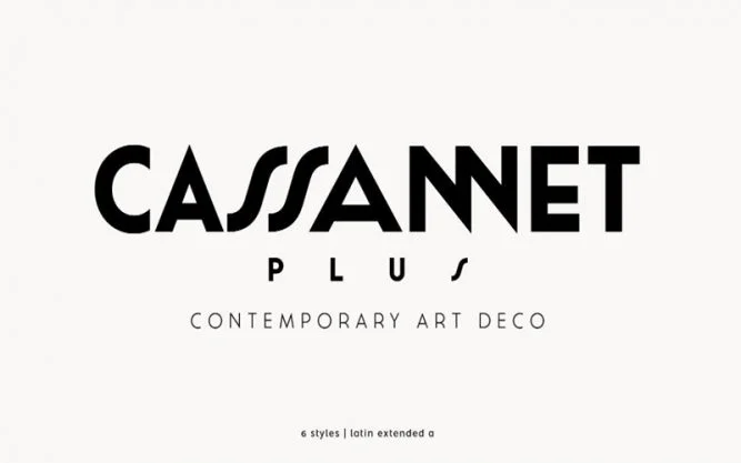 Cassannet Font Family Free Download
