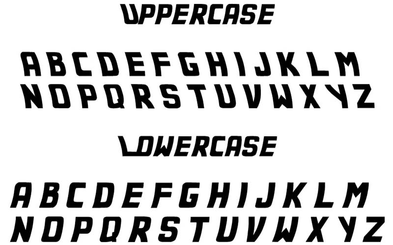 Back To The Future Font Family Free Download