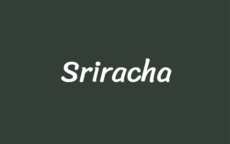 Sriracha Font Free Family Download