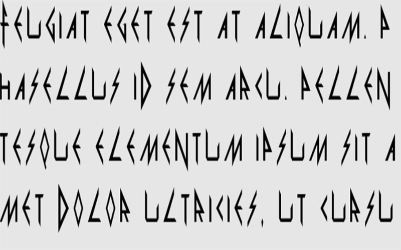 Def Leppard Font Free Download