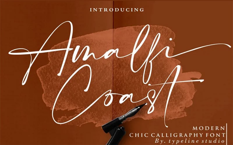 Amalfi Coast Script Font Family Free Download