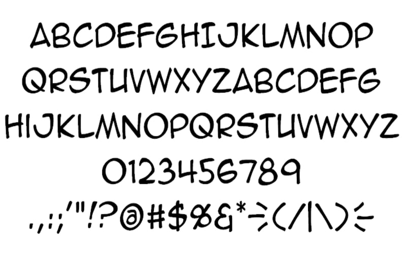 Anime Ace Font Free Download