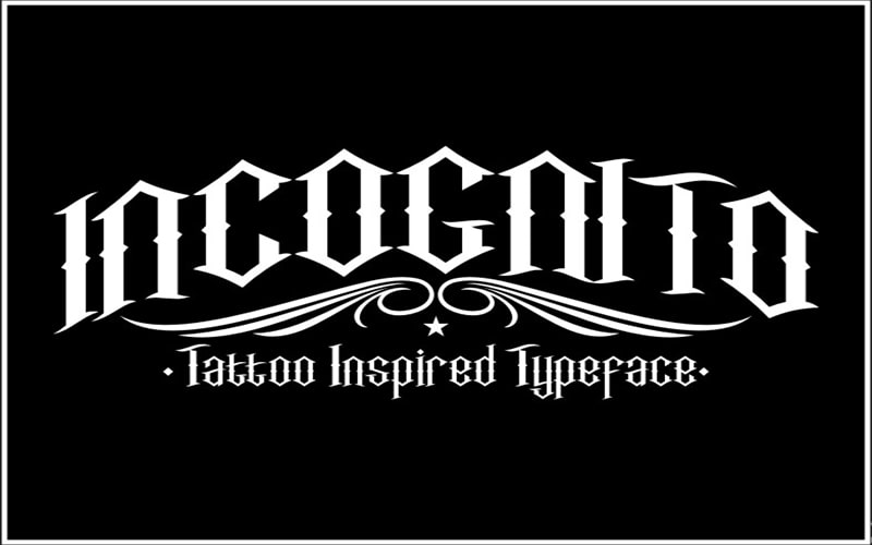Incognito Font Free Download