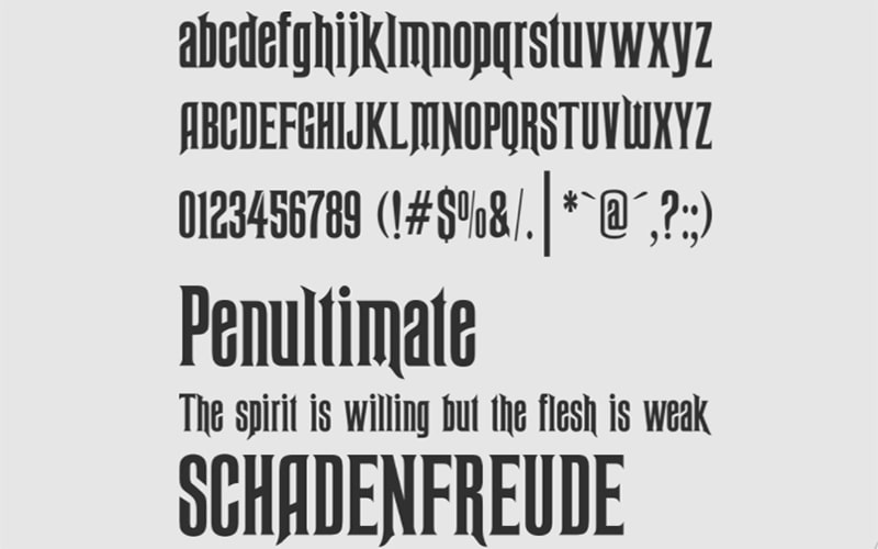 Ravenscroft Font Free Download