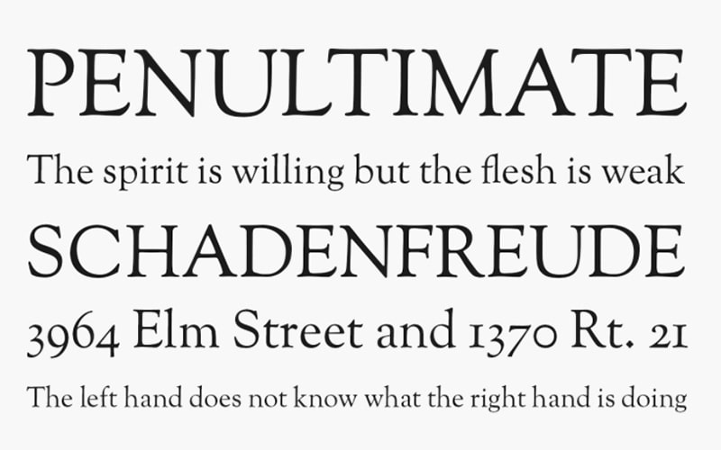 Sorts Mill Goudy Font Family Free Download