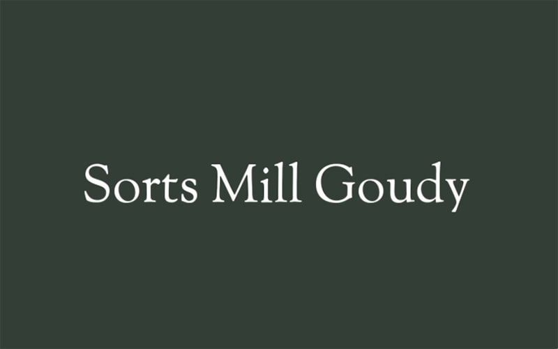 Sorts Mill Goudy Font Free Family Download