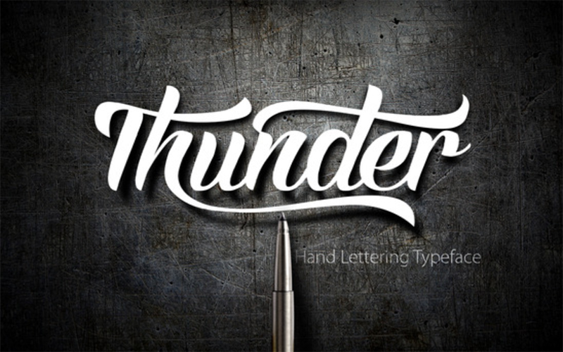 Thunder Font Family Free Download