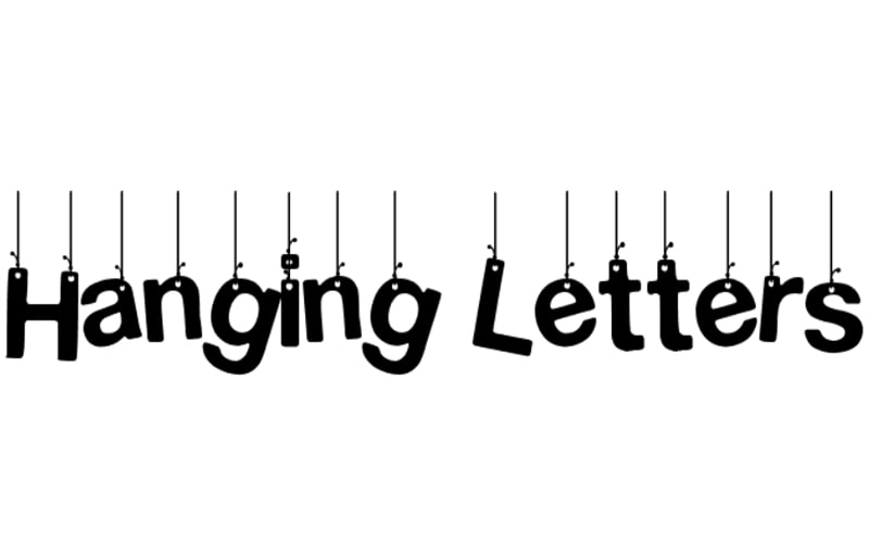 Hanging Letters Font Family Download