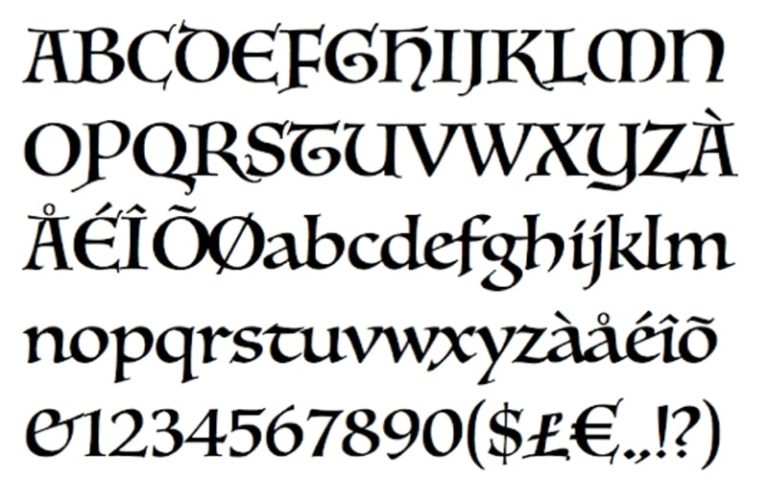 Luminari Font Free Download