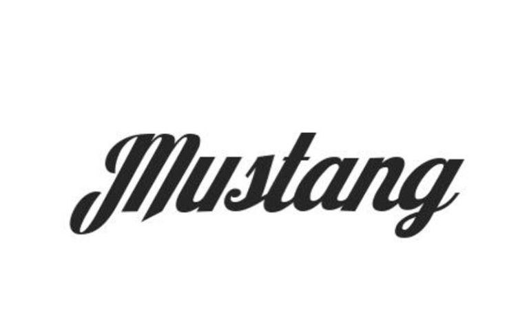 mustang script font free download