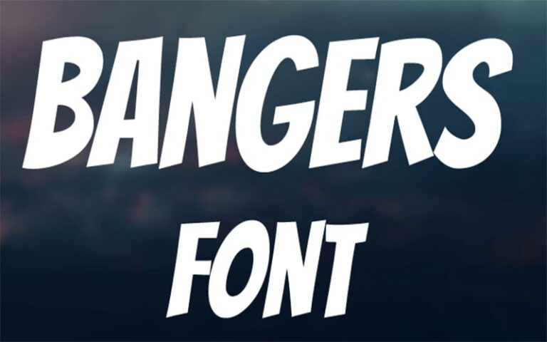 Bangers Font Free Download