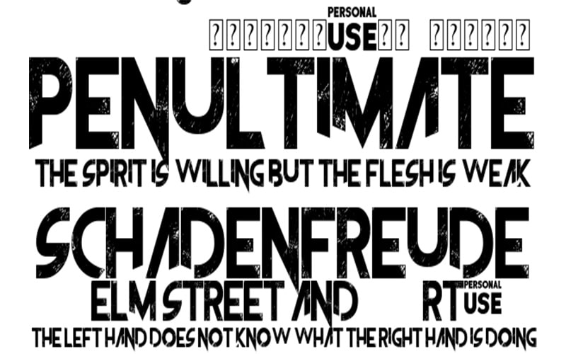 The FrontMan Font Family Free Download