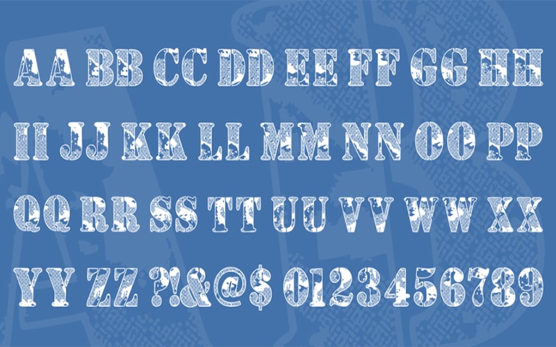 Camouflage Font Family Free Download