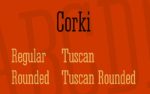 Corki Font Free Family Download