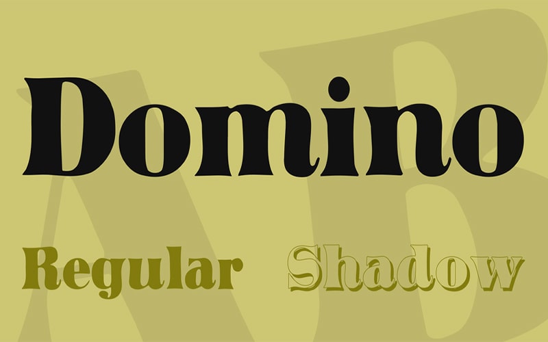 Domino Font Free Family Download