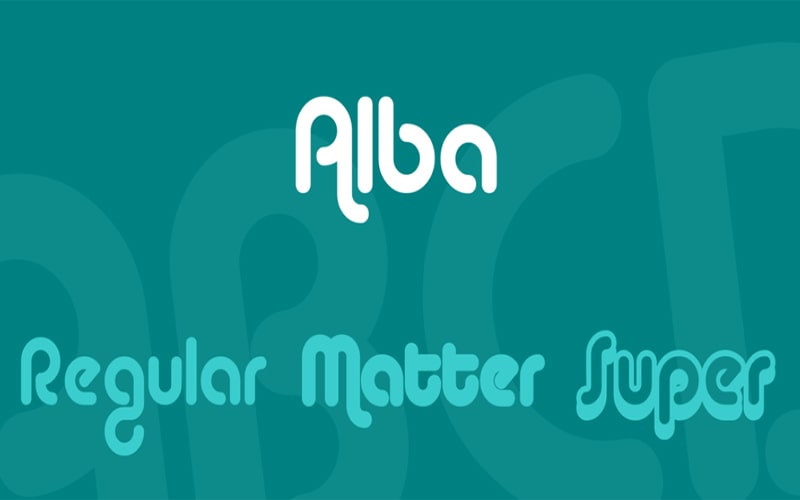 Alba Font Family Free Download