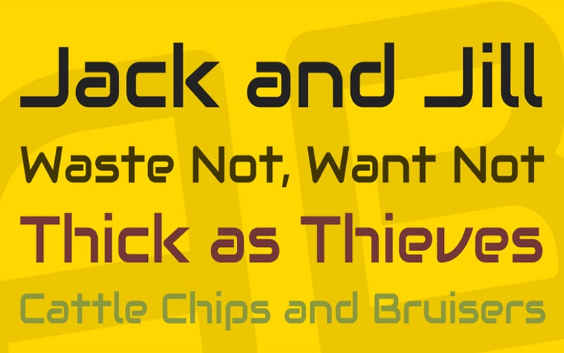 Audiowide Font Family Download