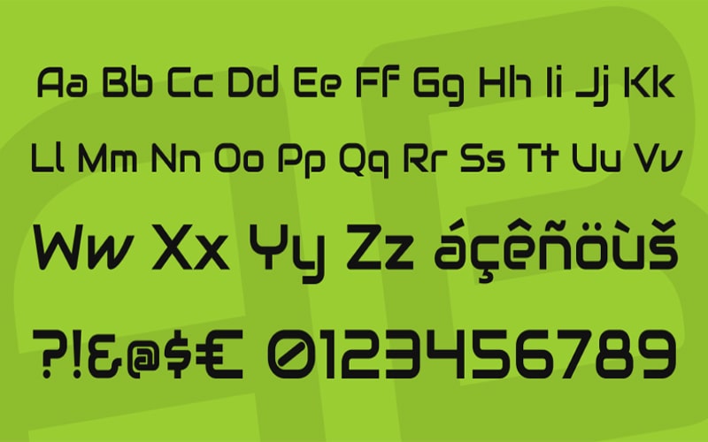 Audiowide Font Free Download