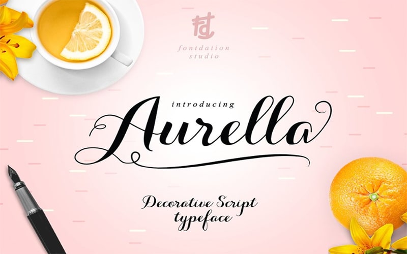 Aurella Font Family Free Download