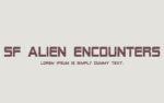 Sf Alien Encounters Font Free Download