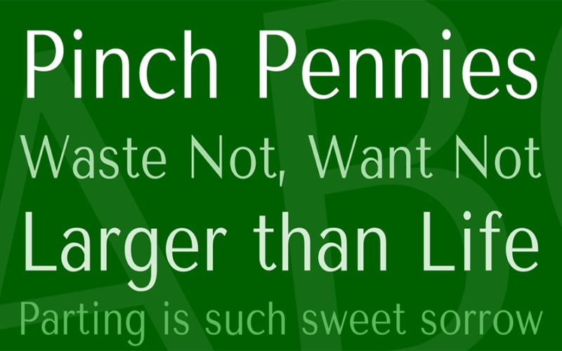 Tenor Sans Font Family Download