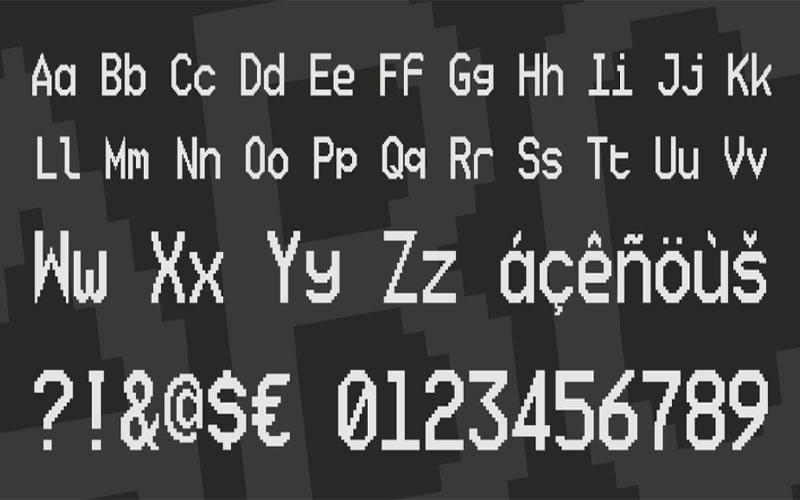Ticketing Font Family Free Download