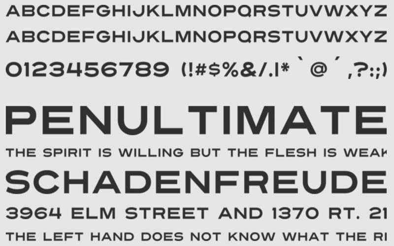 Turnpike Font Family Download