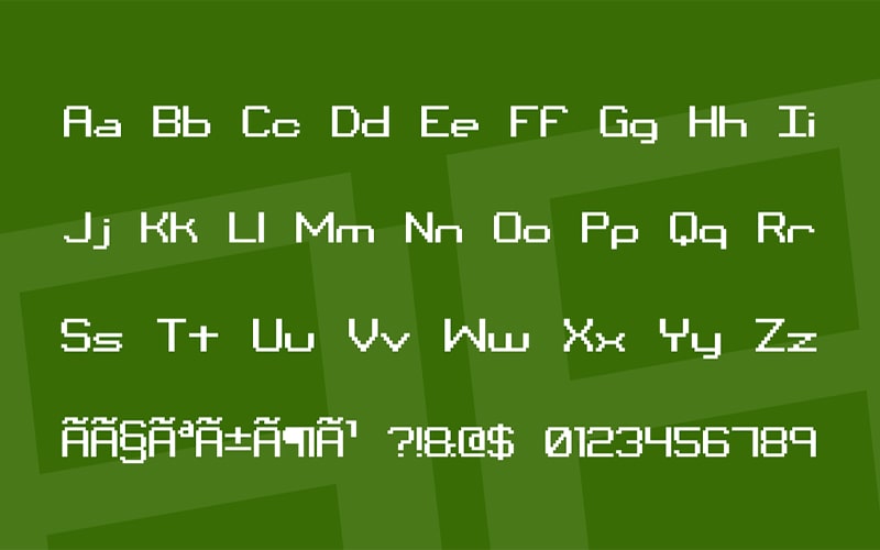 Binary Font Family Free Download