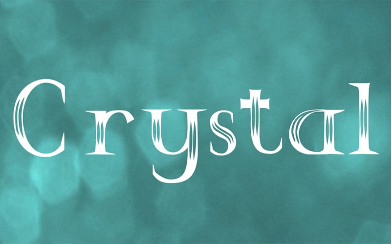 Crystal Font Free Download