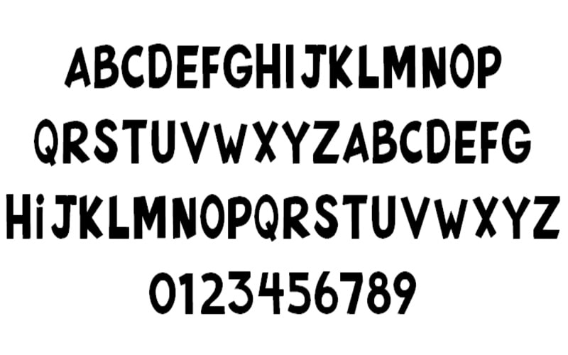 Ducktales Font Family Free Download
