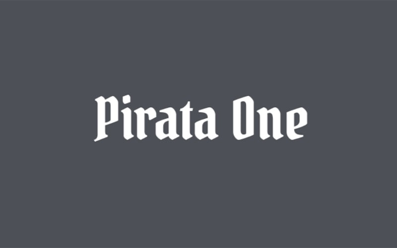 Pirata One Font Free Family Download