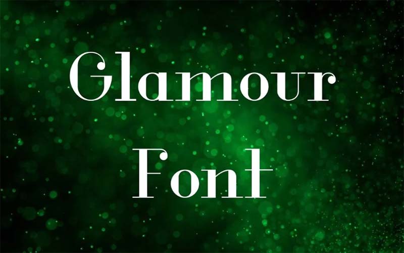 Glamor Font Family Free Download