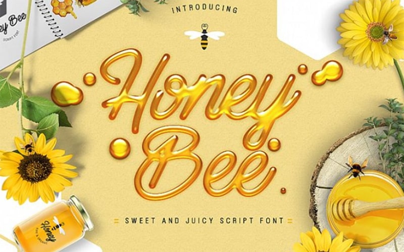 Honey Bee Font Free Download