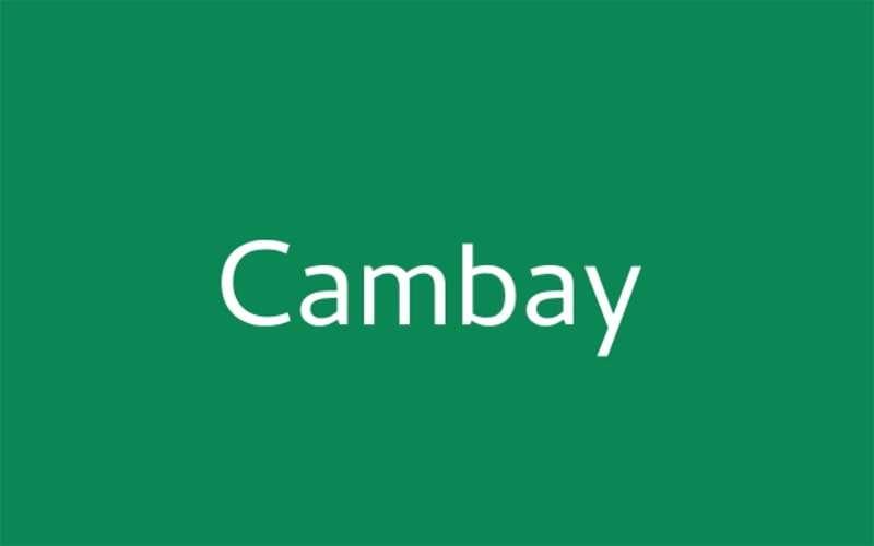 Cambay Font Free Download