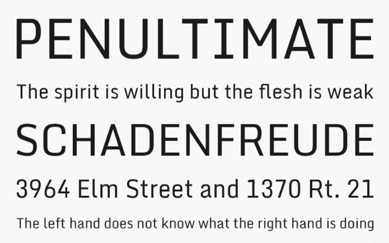 Monda Font Free Family Download