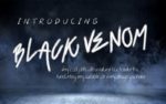 Black Venom Font Family Free Download
