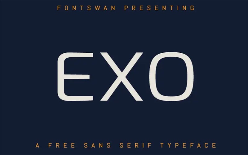 Exo Font Free Family Download