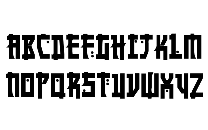 Manga Bold Font Family Free Download