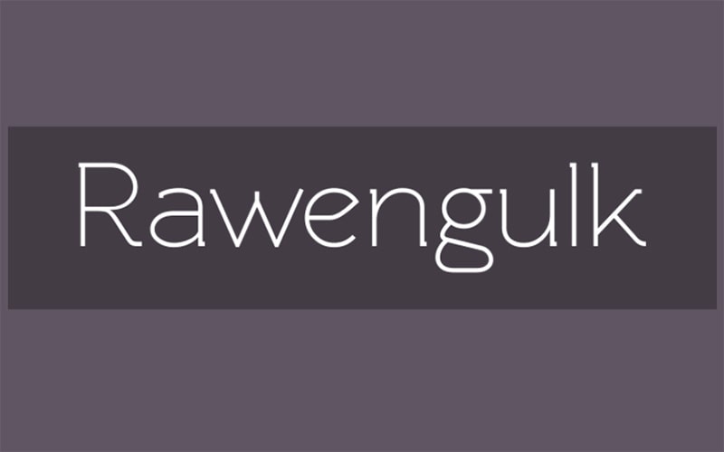 Rawengulk Font Free Download