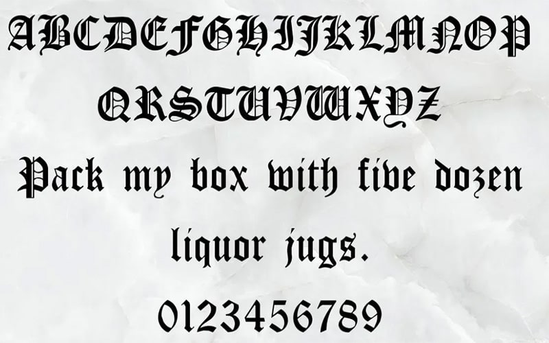 Thug Life Font family free download