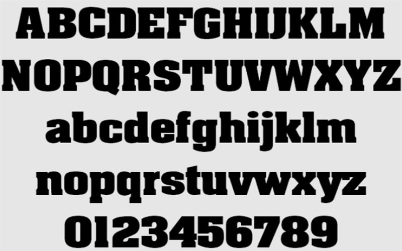 Aachen Font family free download