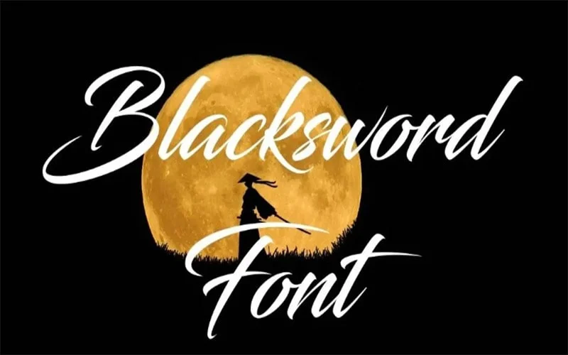 Backwoods Logo Font family free download