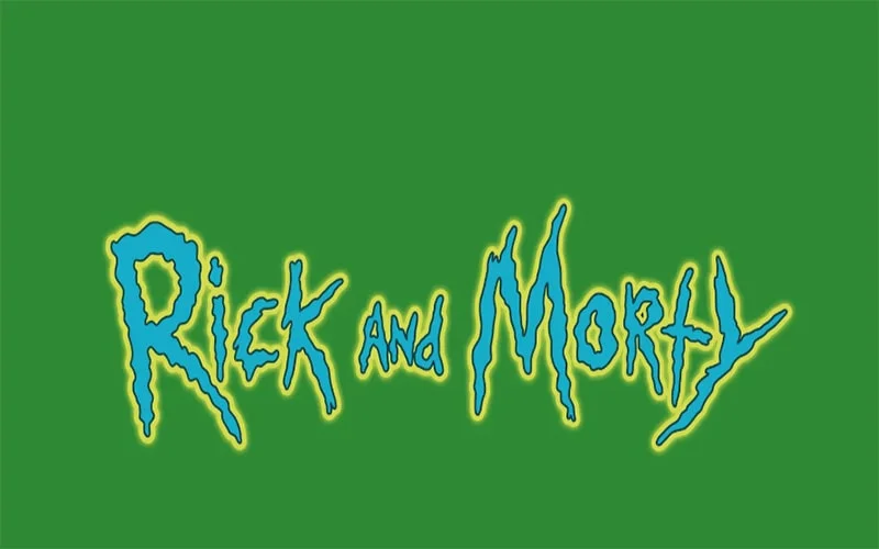 Rick and Morty Logo Font family free download