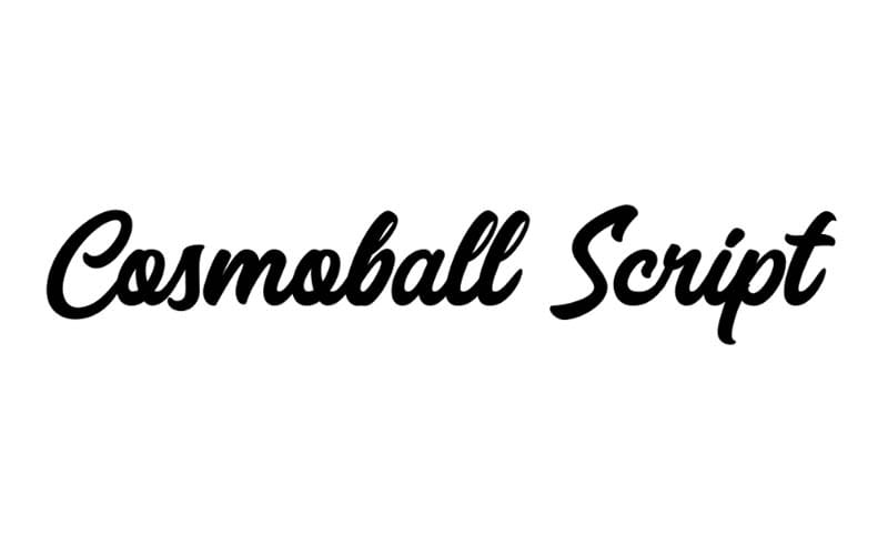 Cosmoball Script Font Free Download