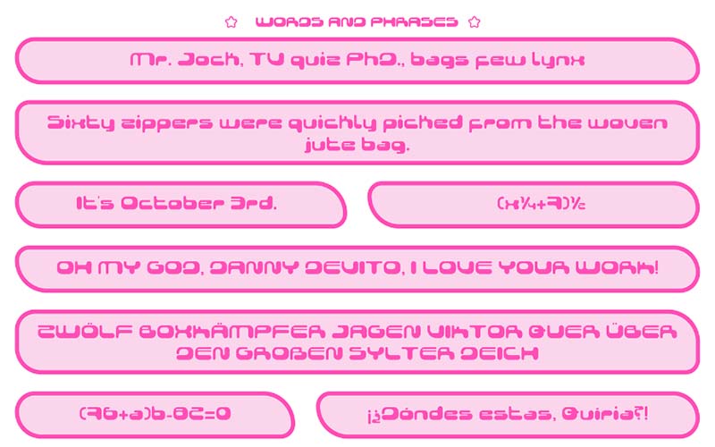 Cybergirl Font Family Free Download