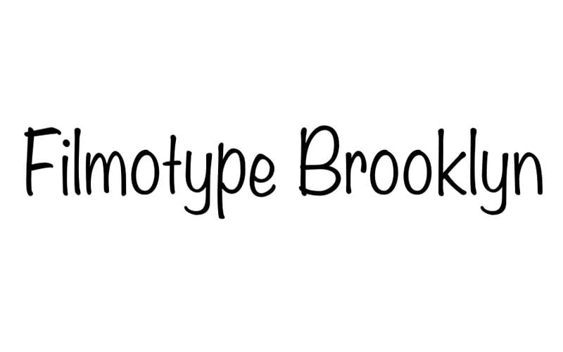 Filmotype Brooklyn Font Family Free Download