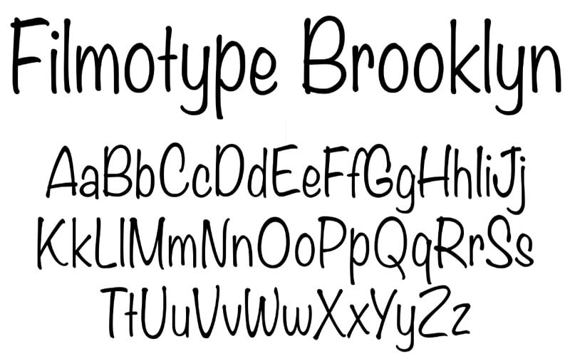 Filmotype Brooklyn Font Free Download