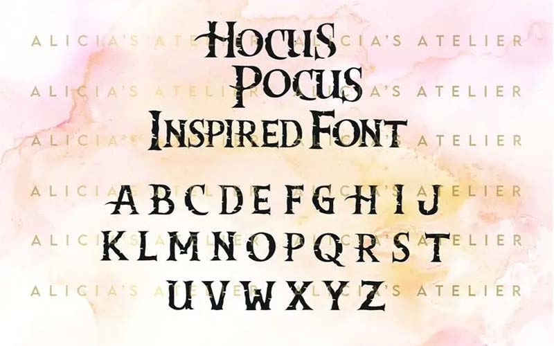 Hocus Pocus Font Family Download